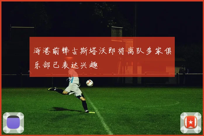 海港前锋古斯塔沃即将离队多家俱乐部已表达兴趣